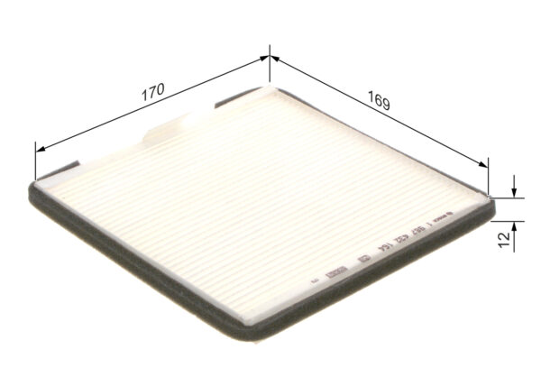 Bosch - 1 987 432 164 - Filter Kabine