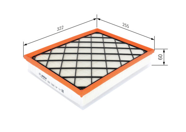 Bosch - F 026 400 410 - Filter Vazduha