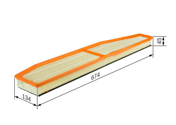 Bosch - F 026 400 147 - Filter Vazduha