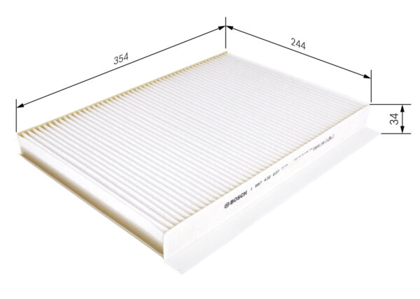 Bosch - 1 987 432 037 - Filter Kabine