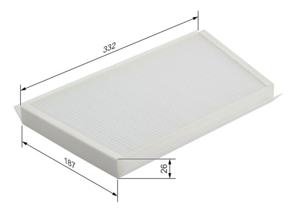 Bosch - 1 987 432 070 - Filter Kabine