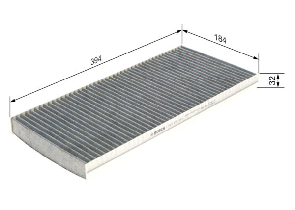 Bosch - 1 987 432 410 - Filter Kabine sa Aktivnim Ugljem
