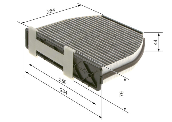 Bosch - 1 987 435 001 - Filter Kabine sa Aktivnim Ugljem