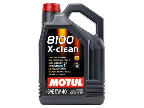 MOTUL 8100  X CLEAN 5W40 5Lit.