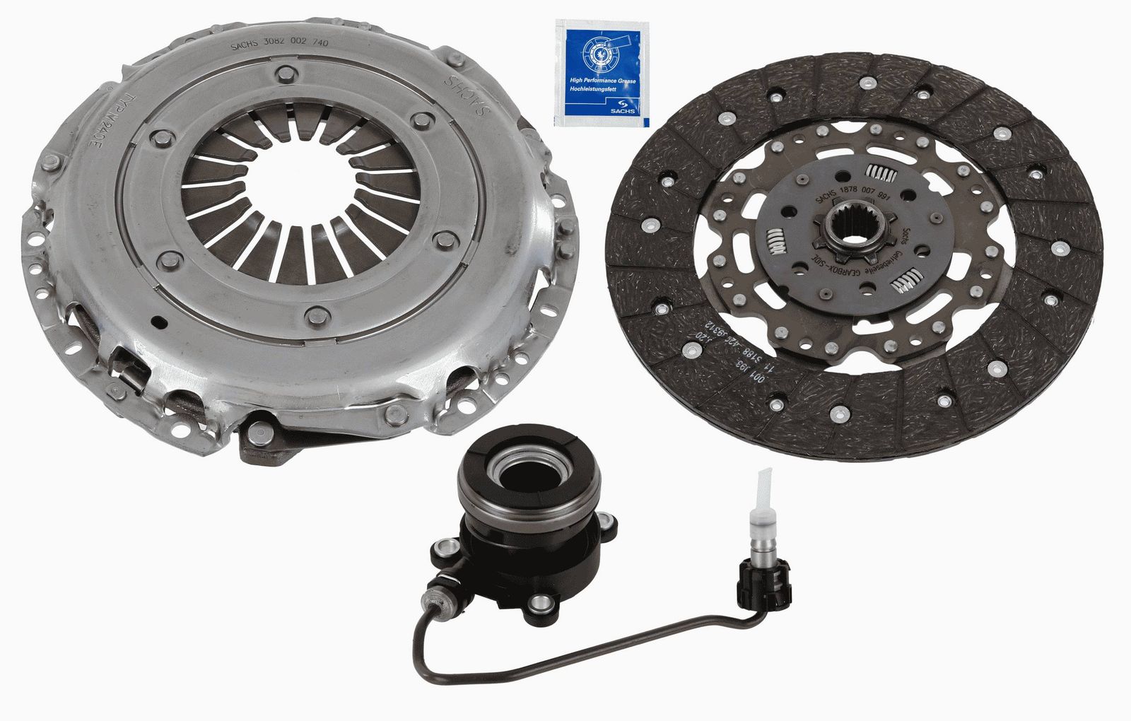 Set Kvačila SACHS 3000 990 573