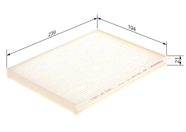 Bosch - 1 987 435 097 - Filter Kabine