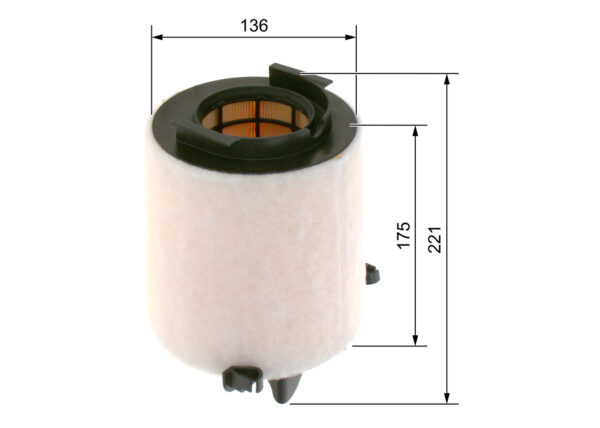 Bosch - 1 457 433 576 - Filter Vazduha