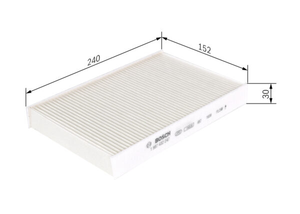 Bosch - 1 987 432 247 - Filter Kabine