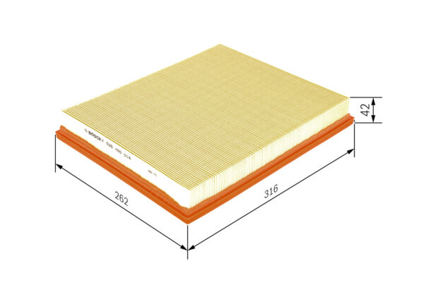 Bosch - F 026 400 014 - Filter Vazduha