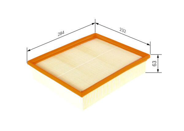 Bosch - F 026 400 555 - Filter Vazduha