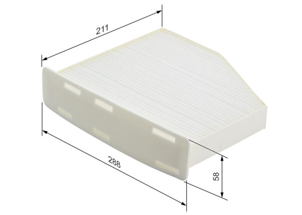 Bosch - 1 987 432 097 - Filter Kabine