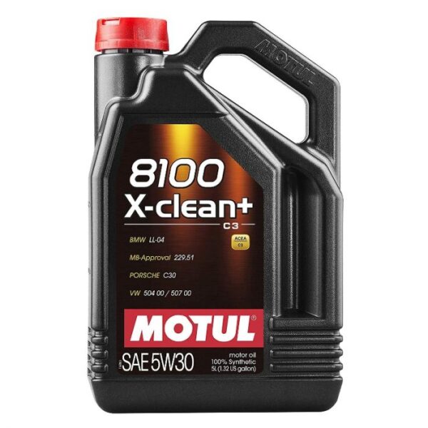 Motul 8100 X Clean+ 5W30 5Lit